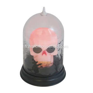 Halloween vintage en verre transparent Dome Cloche